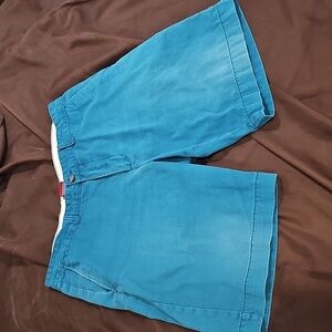 Merona Blue Men's Casual Cotton Shorts Size 38